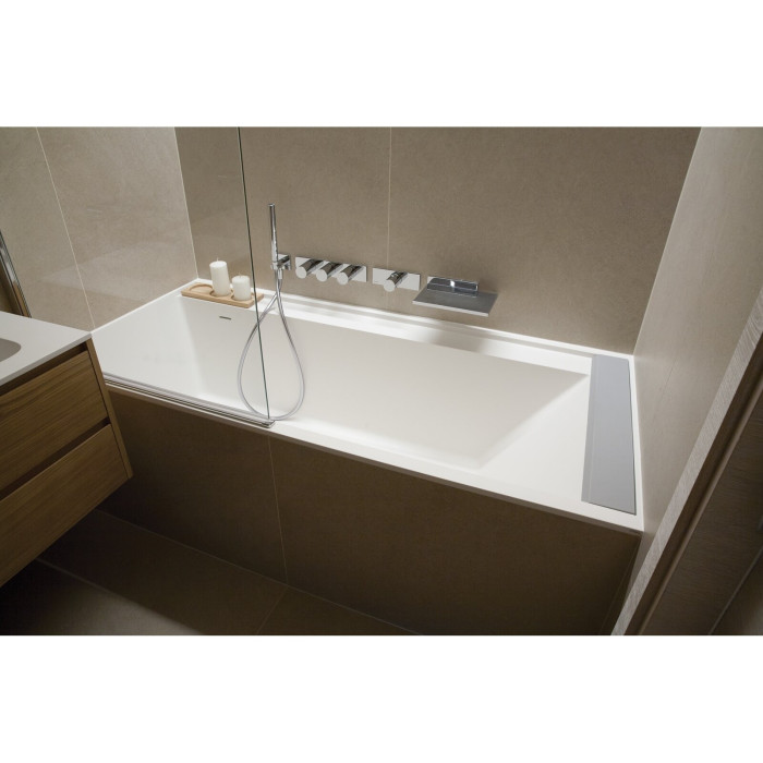 PAA Infinity stone mass bathtub, white, 795 x 1795 mm