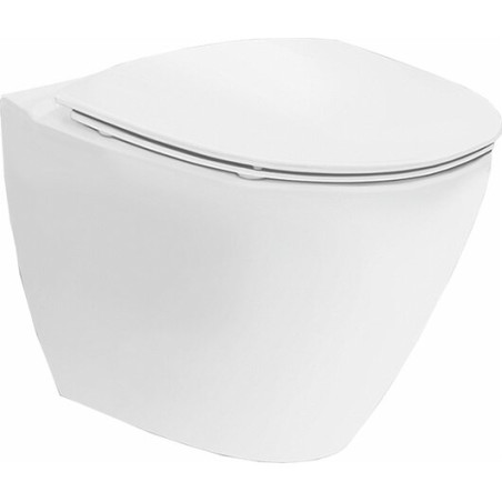 Hanging WC bowl IFO Inspira Art with Slim lid