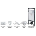 Подводные туалетные комплекты ALCA PLAST KOMP-ALCA5