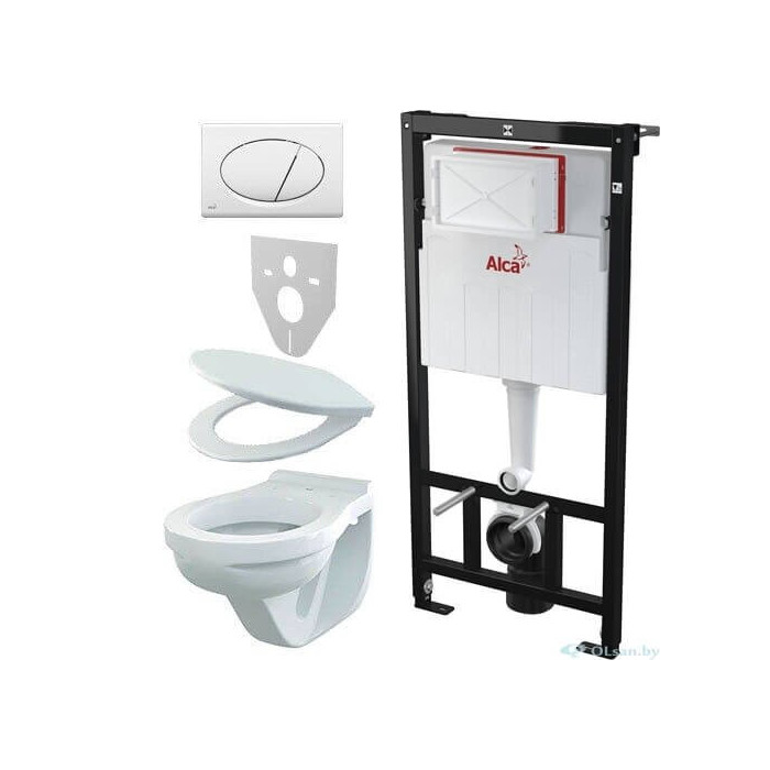Built-in WC sets ALCA PLAST KOMP-ALCA5