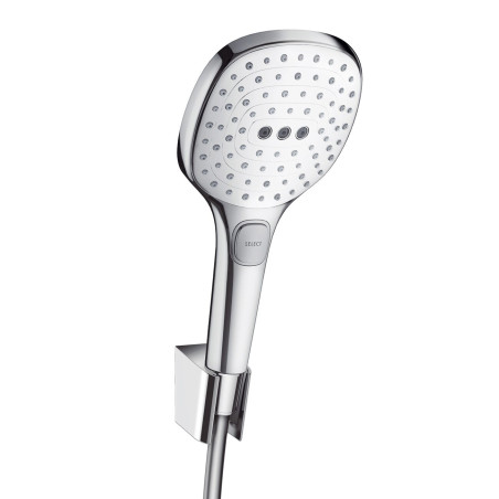 Душевые комплекты HANSGROHE Raindance Select E120 White/Chrome, 3 функции, 26720400