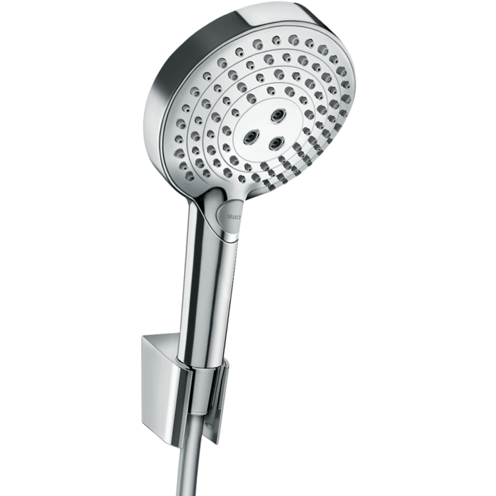 Shower sets HANSGROHE Raindance Select S 120 Chrome, 3 functions, (Various length options)