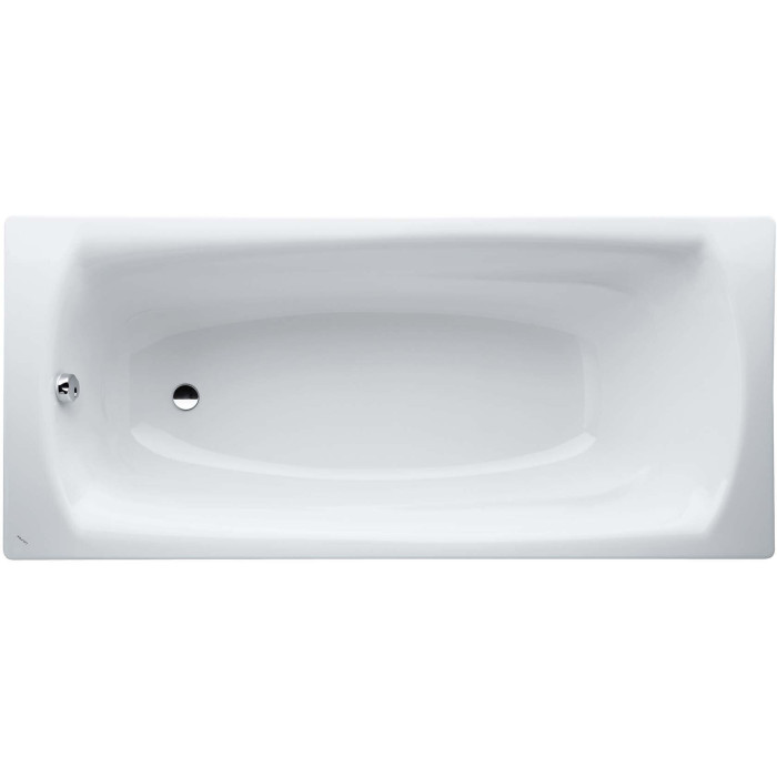 Laufen Paladis 80 x 180 cm Steel Rectangular Bathtub