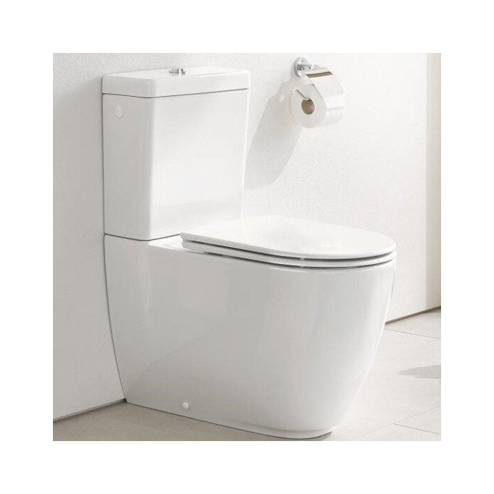 Uzstādāms tualetes pods GROHE Essence Floor ar vāku