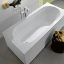 Rectangular bathtub VILLEROY & BOSH Oberon made of Quaryl material 700 x 1700 mm