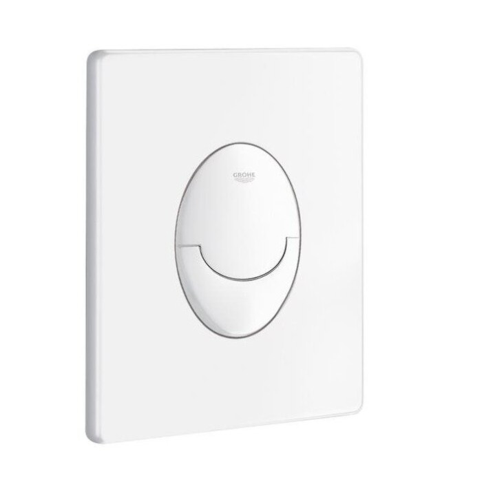 Built-in GROHE Rapid SL frame with white button from DEANTE Peonia Rimless toilets