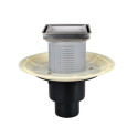 Vertical trap for adhesive tile HL with "dry" siphon Primus, Klick-Klack grate, 310NPr-3020
