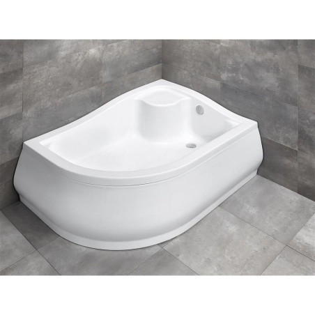 Flexible non-standard shower tray RADAWAY Corfu E, right