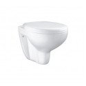 GROHE Rapid SL 5 in 1 concealed toilet frame + GROHE Bau Ceramic Rimless wall-hung toilet with soft-close seat