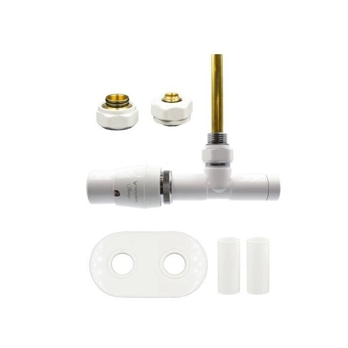 Campinio thermostat VARIO TERM Unique sets with connections are complete finish, white