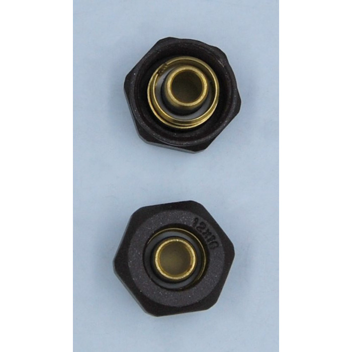 Eurokonuss (euro uzgrieznis) VARIO TERMINS 16 x 2.0 - 3/4"", melns - matēts