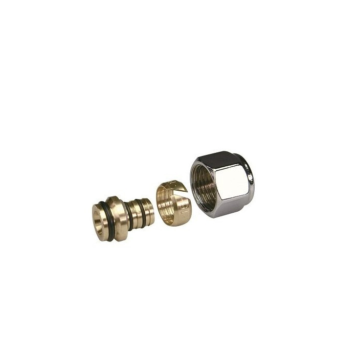 Euro cone (euro nut) VARIO TERM 18 x 2.0 - 3/4"", chrome-plated