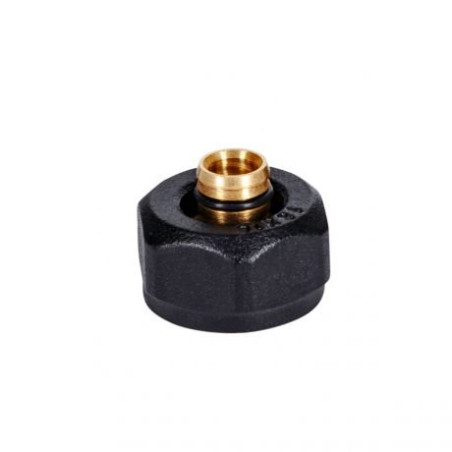 Euro cone (euro nut) VARIO TERMINAL 18 x 2.0 - 3/4"", black - matte