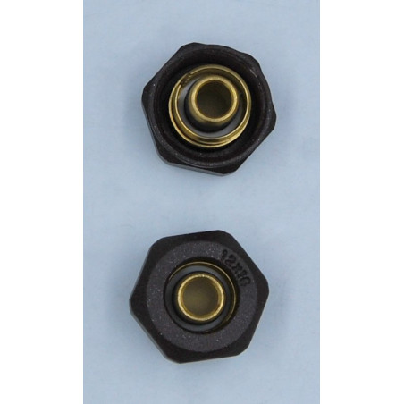 Eurokonuss (euro uzgrieznis) VARIO TERMINS 18 x 2.0 - 3/4"", melns - matēts