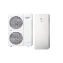 Новый тепловой насос воздух-вода 12 кВт PANASONIC T-CAP с интегрированным бойлером на 185 л, трехфазный