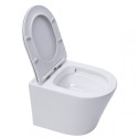 Встраиваемые комплекты рам GROHE Rapid SL 4 в 1 с белой кнопкой унитаза SAT Infinitio Compact Rimless