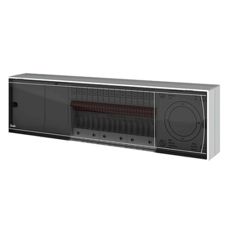 Komutācijas kaste (grīdas apsildes regulators) DANFOSS Icon™ 24 V, 10 zonas, 088U1141