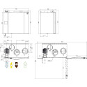 Rekuperatoru SYSTEMAIR Saglabāt VTR 500/B R/L