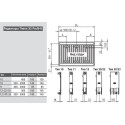 Radiators sānu uzlādei KERMI FKO 11 x 500 x 1600