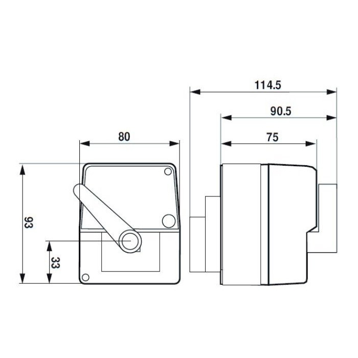 Pavara maisīšanas vārstam HERZ 7712 230 V, 10 Nm