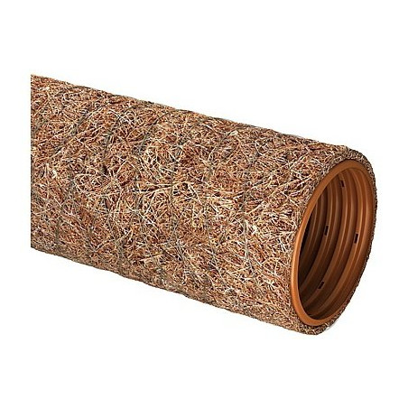 Drenāžas caurule ar kokosriekstu šķiedras filtru WAVIN 50 / 60 mm (50 m)
