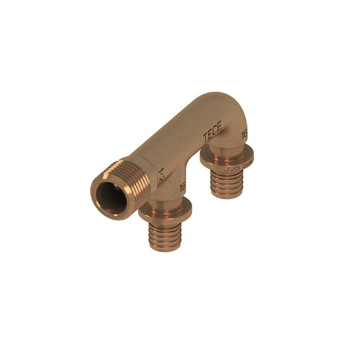 TECE flex бронзовая двойная соединительная муфта с уменьшением сопротивления