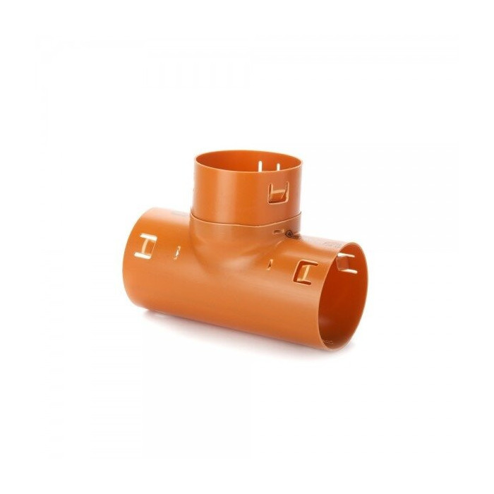 Дренажный тройник редуцированный WAVIN 113 x 65 x 113 мм