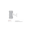 Alumīnija plāksne ar vienu rievi, ar 30 mm izolāciju MEPAfloor 16 mm (195-1000)
