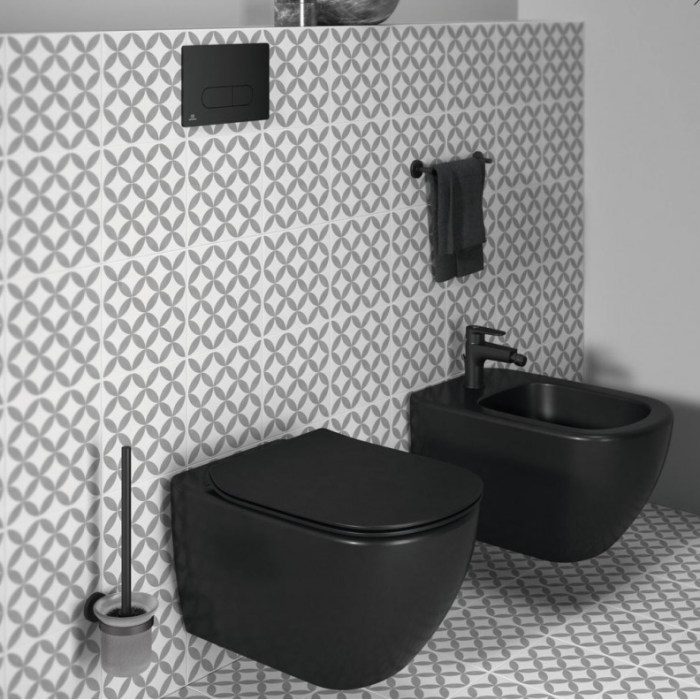 Bidē maisītājs IDEAL STANDARD Cerafine O, melns-matēts, BC705XG