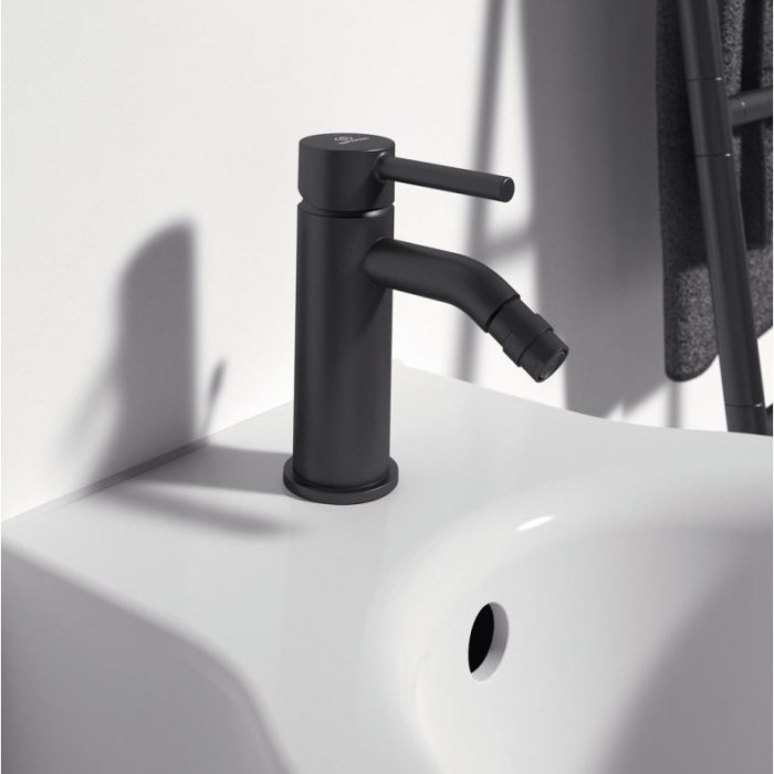Bidet mixer IDEAL STANDARD Cerafine O, black-matt, BC197XG