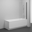 One-piece stationary bath screen RAVAK NVS1