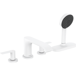 Смеситель для ванной HANSGROHE Vivenis белый-матовый, 75444700