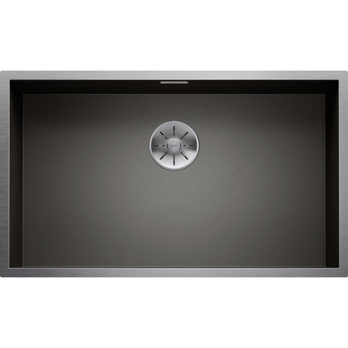 BLANCO Zerox 700-IF stainless steel sink, Dark steel