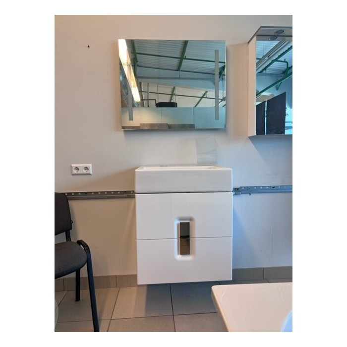 Mirror with LED lighting KAMĖ 80 x 60 cm