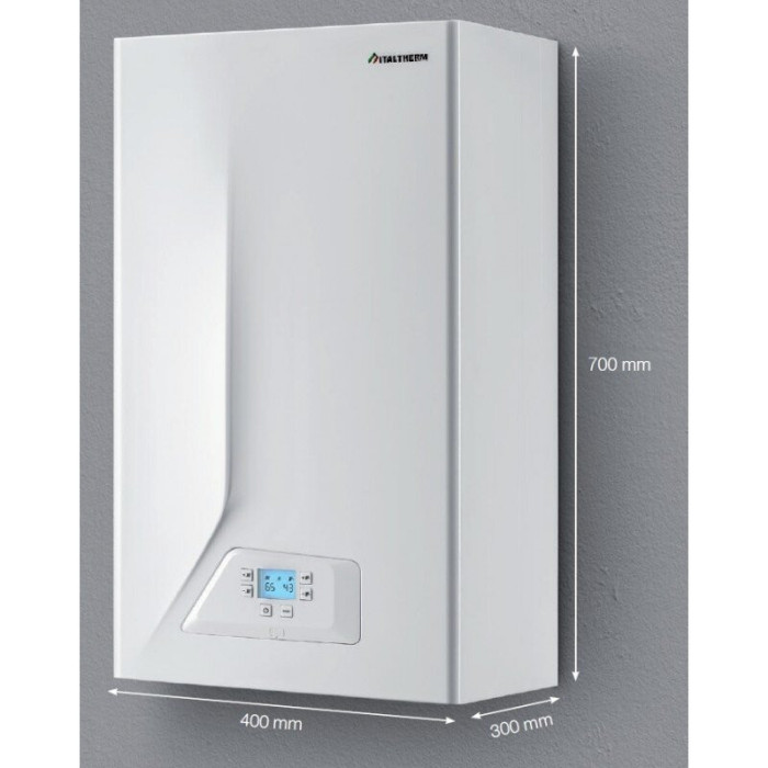 Gāzes kondensācijas katls ITALTHERM City Class KR-25 KR ar iespēju pieslēgt tvertni ūdens sildītājam