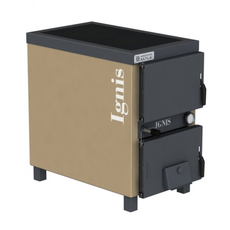 Cietā kurināmā katls-virtuve AUKŠTAITIJAS KATILAI 10 kW, M