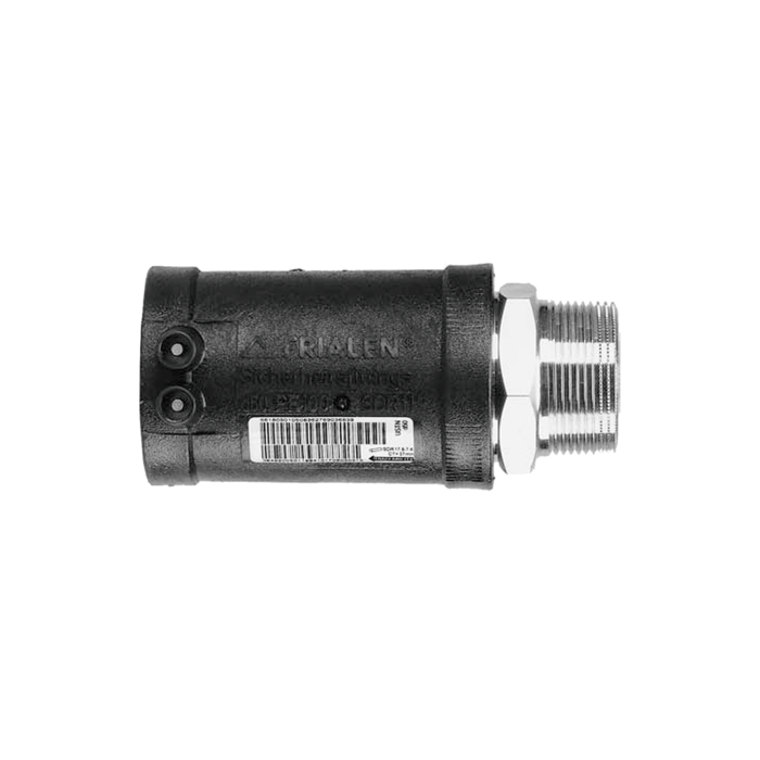 Elektra female connection with brass thread FRIATEC 32 x 1"" exterior, PN16, water-resistant