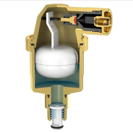 Automatic drain FLAMCO Flexvent Top 1/2"