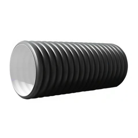 PP caurule noplūdei bez savienojuma 200 mm, (SN8), 3 metri