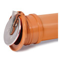 Sewer discharge valve/cap DN 160