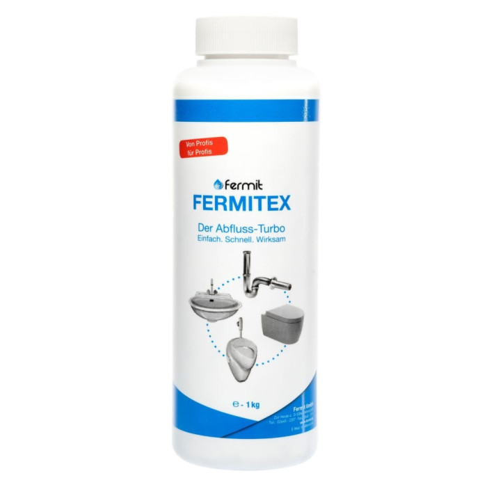 Химическое средство для очистки трубопроводов FERMIT Fermitex, жидкость