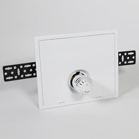 Installation box for one underfloor heating circuit (with manual mixer)