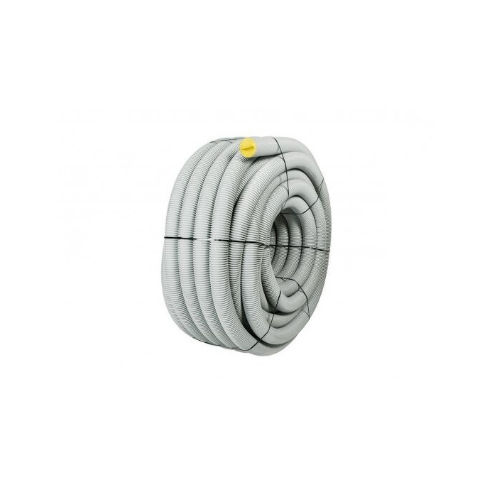 Plastmasas elastīgais ortakis FRANKISCHE Profi-air Dn 90/78 mm - 50 m, pelēks