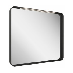 Зеркало RAVAK STRIP I 500x700 черное LED подсветка