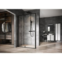 Spogulis RAVAK STRIP I 600x700 melns LED apgaismojums