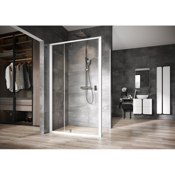 Spogulis RAVAK STRIP I 600x700 melns LED apgaismojums