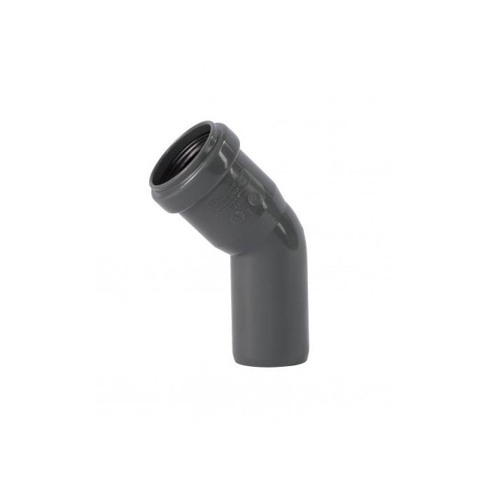 OSTENDORF HT-system DN 32 x 45° gray internal sewage elbow