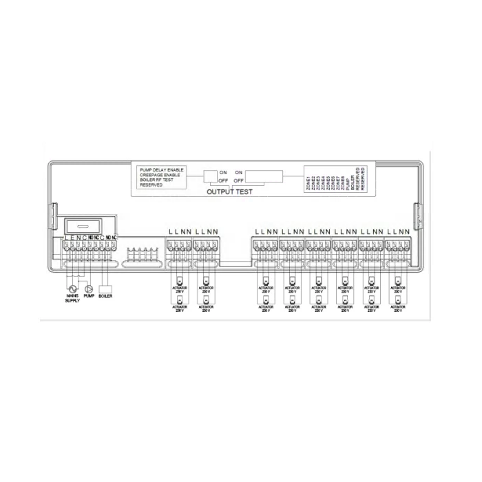 Wireless floor heating controller