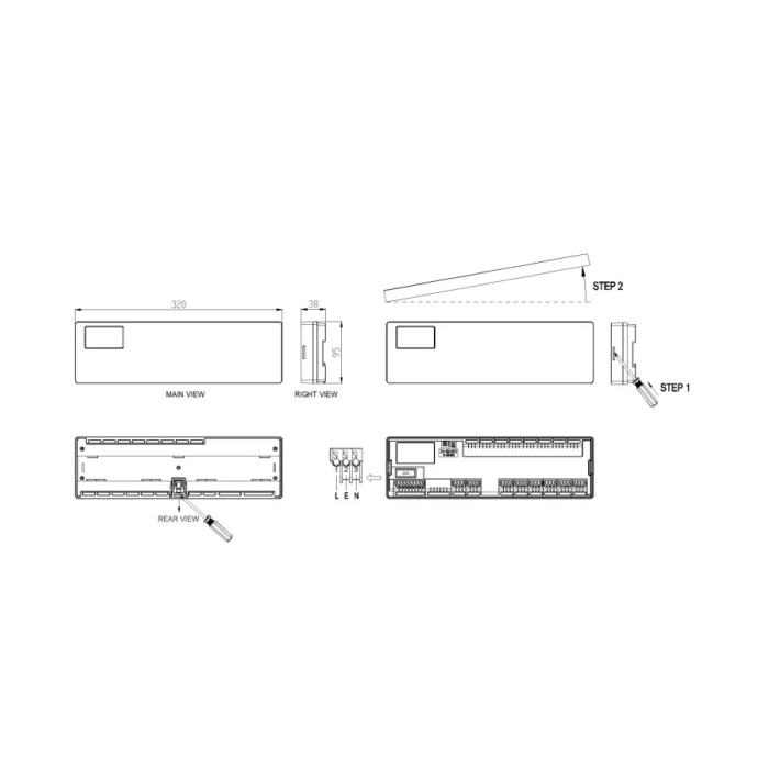 Wireless floor heating controller