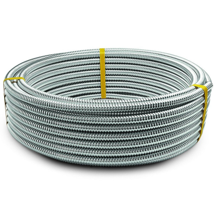 Гофрированная труба из легированной нержавеющей стали AISI 316L DN16 (3/4"), резка